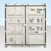 1008-SALE-20FT-STD-ONE-TRIP-RAL-9003-front-960x640-1-600x400-1 20Ft Shipping Container (One Trip) – White