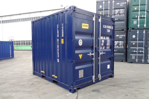 10ft-Blue-3-4 10Ft X 8Ft Shipping Container (One trip) – Blue