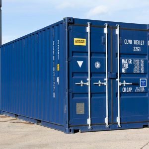 20ft-Blue-1 20Ft Shipping Container (One Trip) – Blue