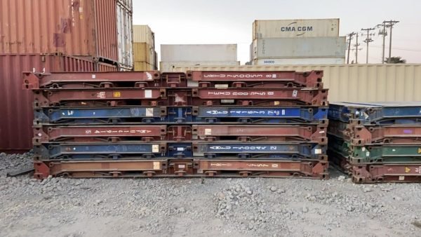 20Ft X 8Ft Used Flat Rack Shipping Containers