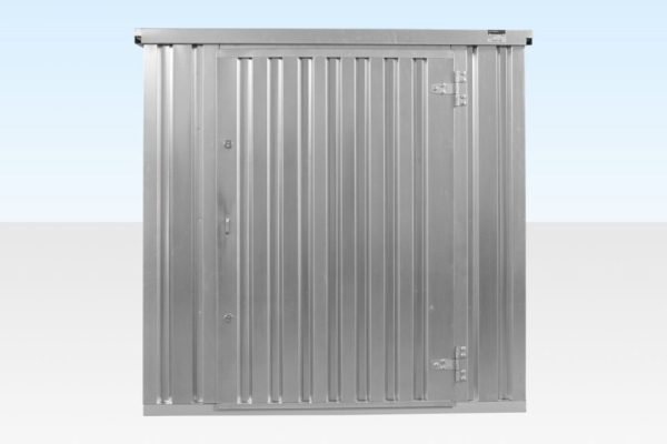 255-4M-Galv_Store_Pack_Front-960x640-1 4m x 2.1m Flat Pack Container Store – Galvanised