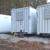 40 ft Container Shop – Climate Controlled Office + Inventory Storage  Racking