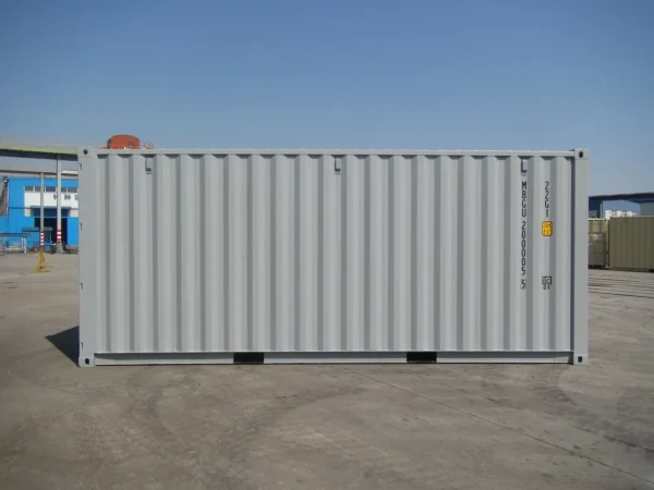 Grey New build 20ft Shipping Container