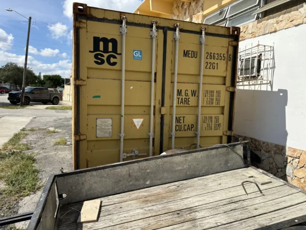 s-l1600-9-11-1536x1152 Used 20ft Conex Shipping / Storage Container – Yellow/Gold – Priced to Sell!